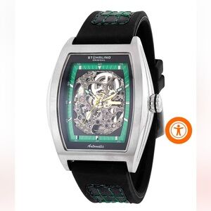 Stuhrling Men’s Millennia Sport 182B Automatic 43mm Skeleton watch